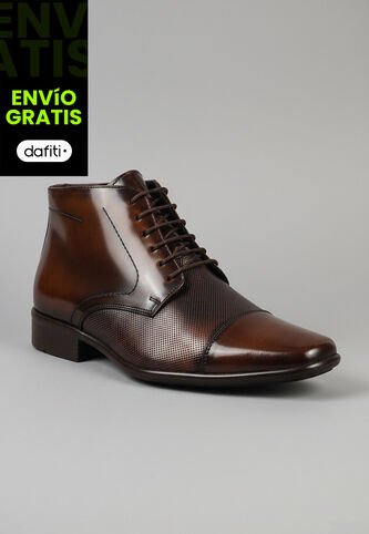Bota Cuero Hombre Café Ocai Stark Ocai