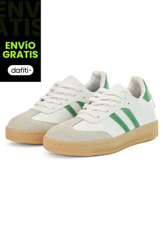 Tenis Hombre Ocai Raw Blanco X Verde Ocai