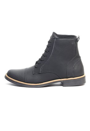 Bota Hombre Cuero Negro OCAi Frank