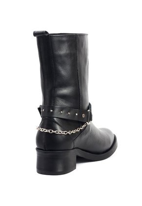Bota Mujer Cuero Negro OCAi Nicole