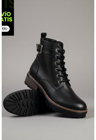 Bota Mujer Cuero Negro OCAi Bliss Ocai