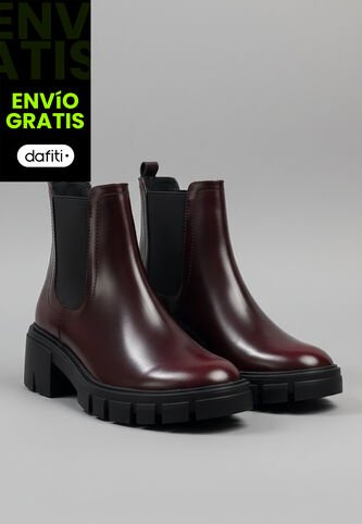 Bota Mujer Cuero Vino OCAi Amore Ocai