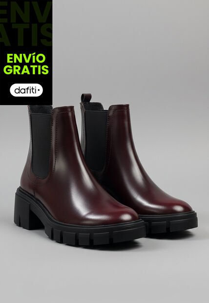 Bota Mujer Cuero Vino OCAi Amore