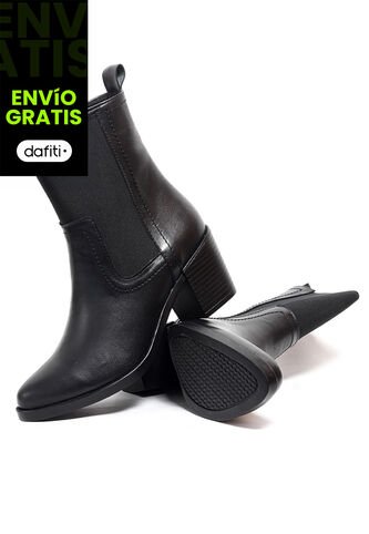 Bota Mujer Cuero Negro OCAi MA0125 Ocai