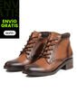 Botines Cuero Mujer Café Ocai Beca de Ocai