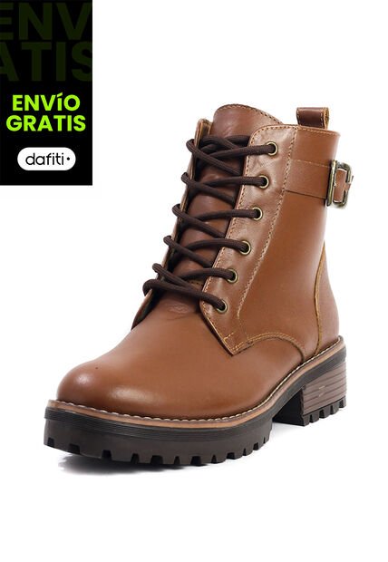 Bota Mujer Cuero Miel OCAi Olivia