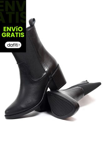 Bota Mujer Cuero Negro OCAi MA0125 Ocai