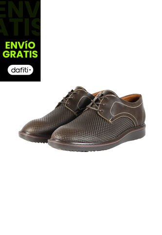 Zapatos Cuero Hombre Café OCAi H0706 Ocai