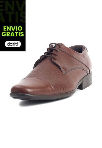 Zapato Cuero Hombre Miel Ocai Leo 001 Ocai