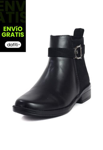 Botines Mujer Cuero Negro Ocai J03 Ocai