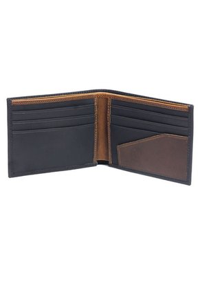 Billetera Cuero Para Hombre Negro MCND01