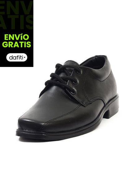 Zapato Colegial Cuero Niño Ocai E003