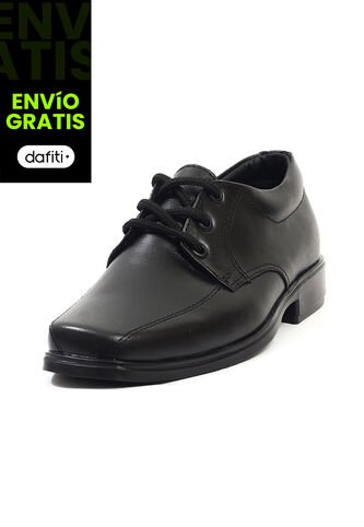 Zapato Colegial Cuero Niño Ocai E003 Ocai