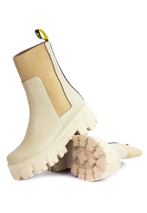 Botín Dama Beige Ocai Mara 002