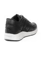 Tenis Cuero Premium Chunky Hombre Negro Grafito Ocai T207 de Ocai