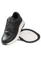 Tenis Cuero Premium Urbanos Hombre Negro Total Ocai T205 de Ocai