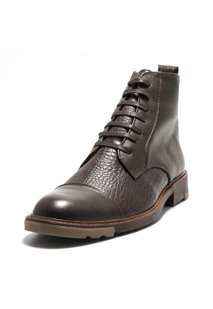 Bota Casual Para Hombre Café Ocai 401