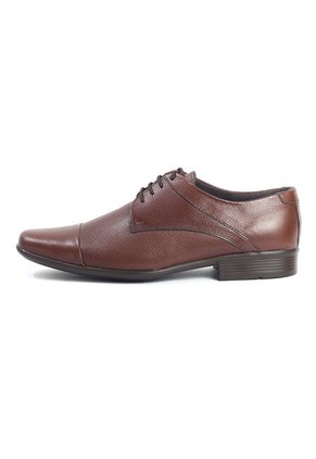 Zapato Cuero Hombre Miel Ocai Leo 001