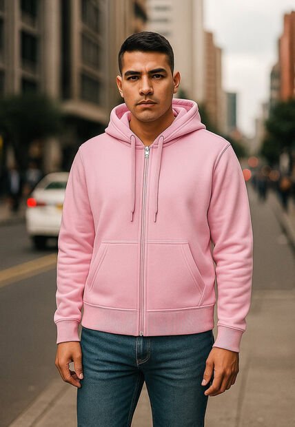 Buzo Hombre Rosado Ocai SH005