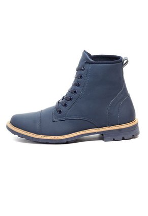 Bota Hombre Cuero Azul OCAi Frank