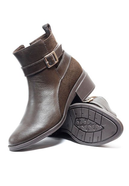 Bota Mujer Cuero Café OCAi MA0225
