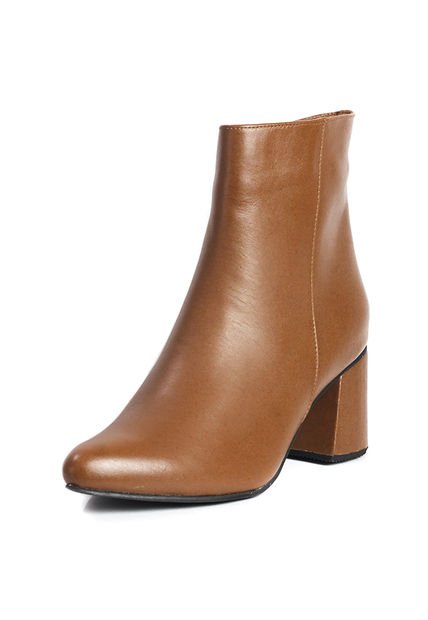 Bota Casual Cuero Miel Ocai Zara