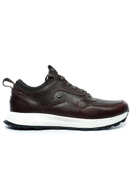 Tenis Sneakers Cuero Coñac Ocai Clerck