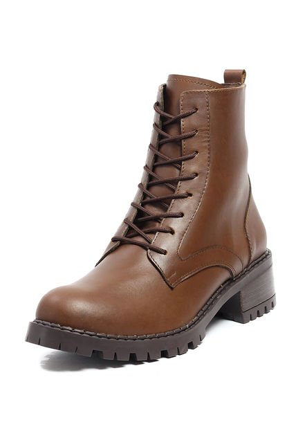 Bota Casual Cuero Café OCAi Zendaya