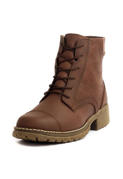 Bota Casual Cuero Sangria Ocai Emin