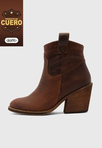 Bota Casual Coñac Ocai