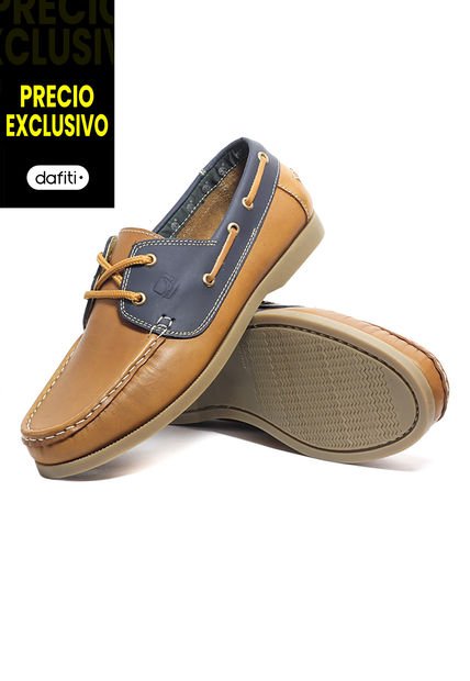 Zapatos Cuero Hombre Azul OCAi Victor