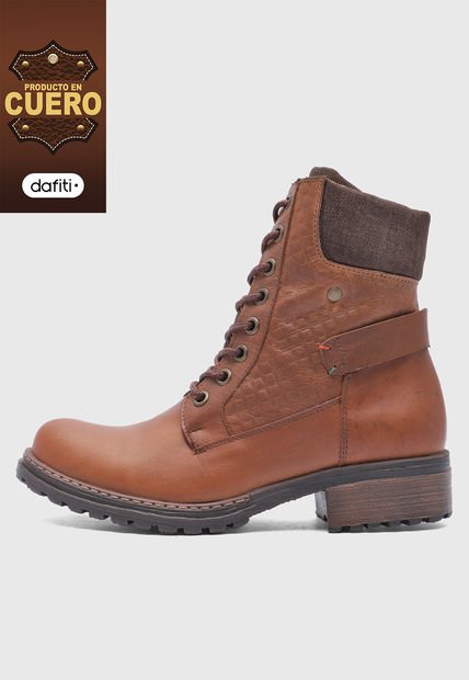 Bota Casual Miel-Café Ocai