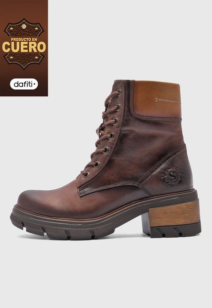 Bota Casual Pardo-Café Ocai