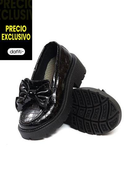 Mocasines Niña Negro Ocai MN002