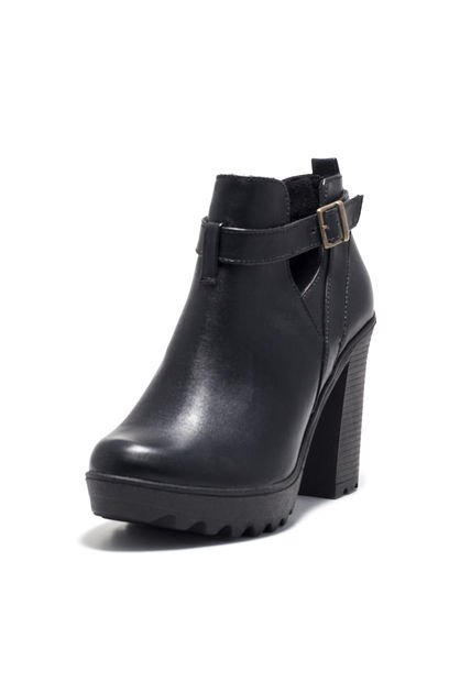 Botín Casual Para Mujer Negro Ocai Zabella 