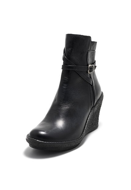 Botín Casual Para Mujer Negro Ocai Betys
