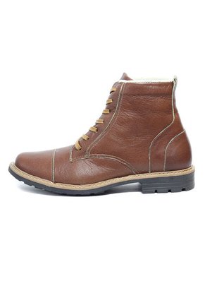 Bota Hombre Cuero Miel OCAi Frank