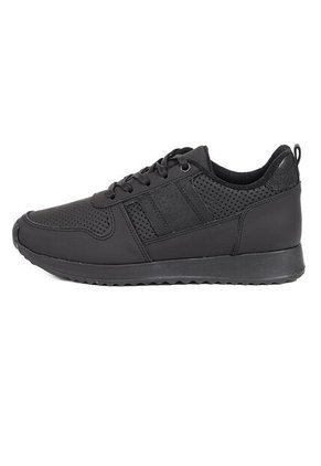 Tenis Cuero Negro Ocai Ivan Black