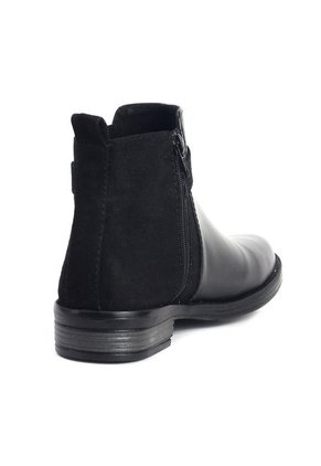 Botines Mujer Cuero Negro Ocai J03