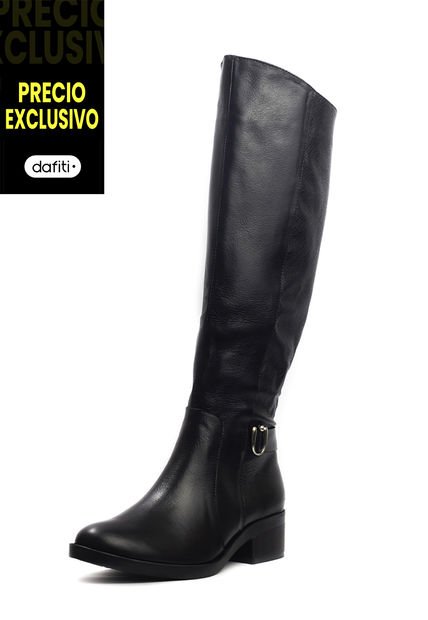 Bota Mujer Cuero Negro Ocai Lore 001