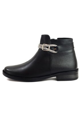 Botines Mujer Cuero Negro Ocai J05