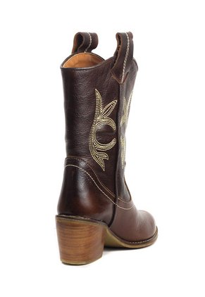 Botas Cuero Texanas Café Ocai Dallas