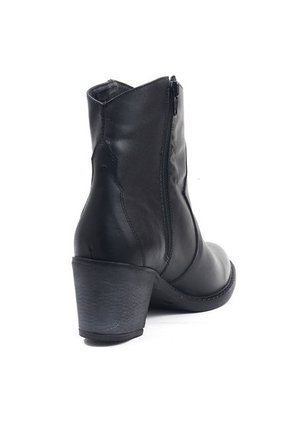 Bota Casual Cuero Negro Ocai Abba