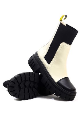 Bota Blanco-Negro Ocai Macka