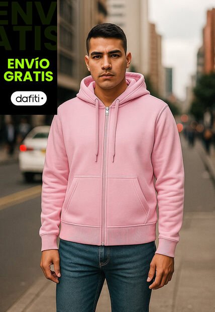 Buzo Hombre Rosado Ocai SH005