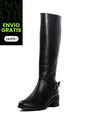 Bota Cuero Mujer Negro Ocai Miranda 001 de Ocai