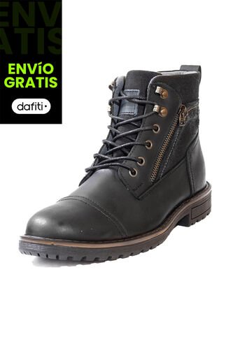 Botas Casuales Cuero Genuino Hombre Negro Noche Ocai B105 Ocai