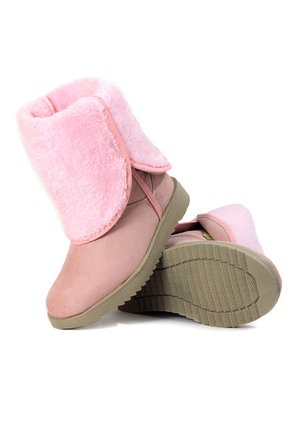 Bota Rosa Ocai Isa Peluche