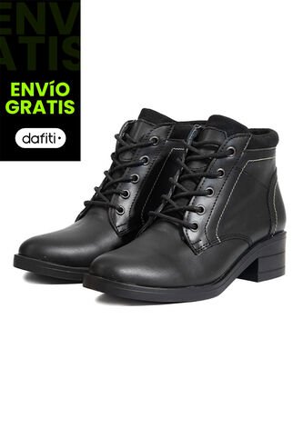 Botines Cuero Mujer Negro Ocai Galia Ocai