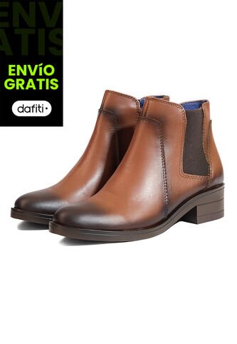 Botines Cuero Mujer Café Ocai Beth Ocai